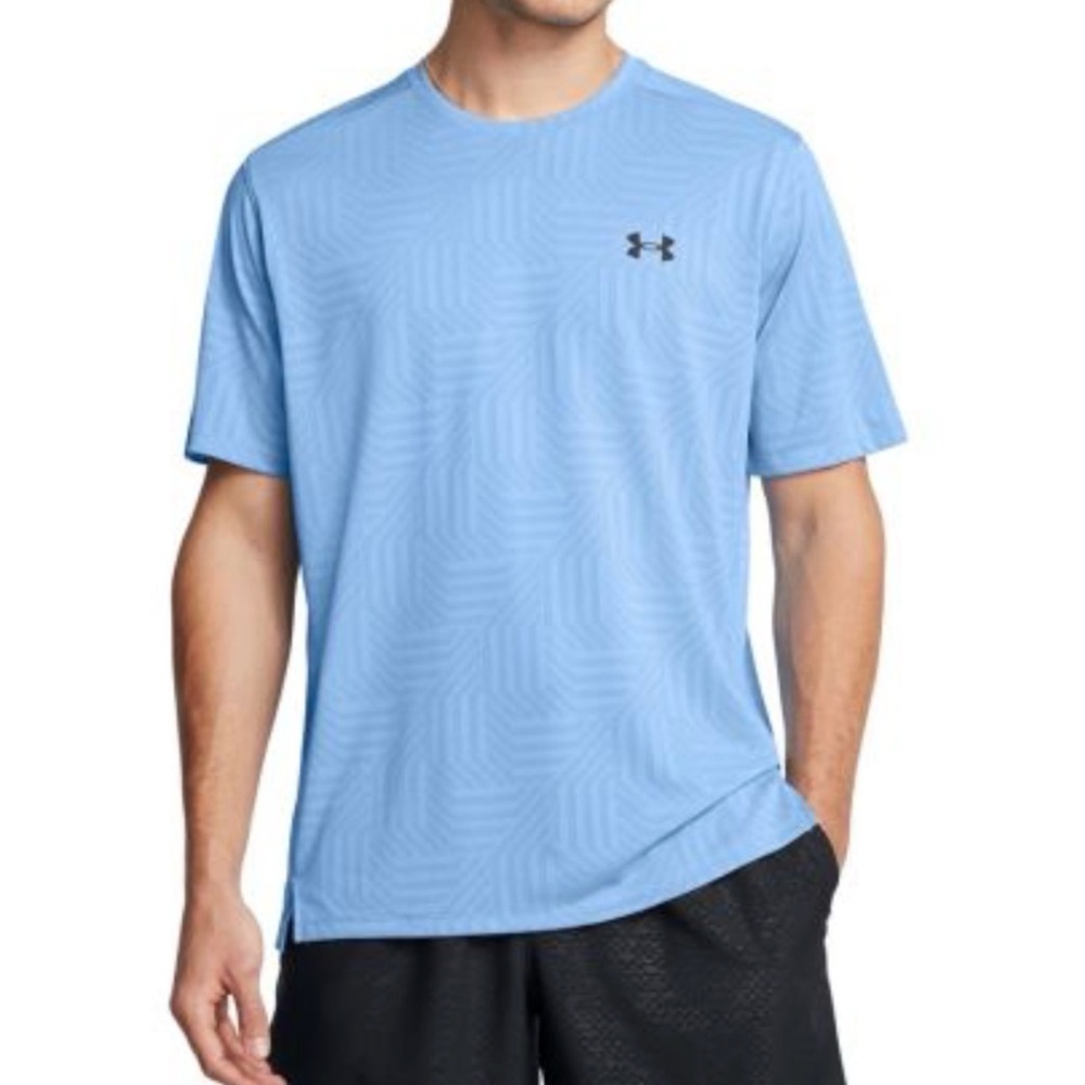 Under Armour Light Blue Short Sleeve Athletic Tee